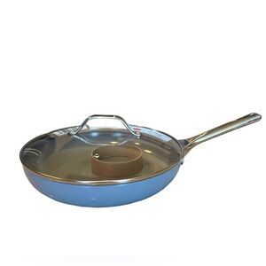 Figment - 12” nonstick ceramic coated aluminum fry pan with cover